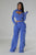 Bleu 3pc Pants Set