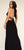 Black halter maxi