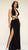 Black halter maxi