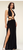 Black halter maxi